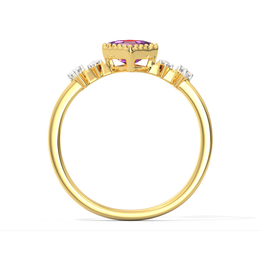 Classic Quad Gemstone Ring