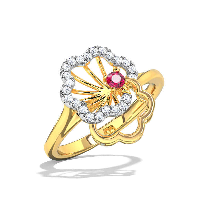 Pansy Floret Ring