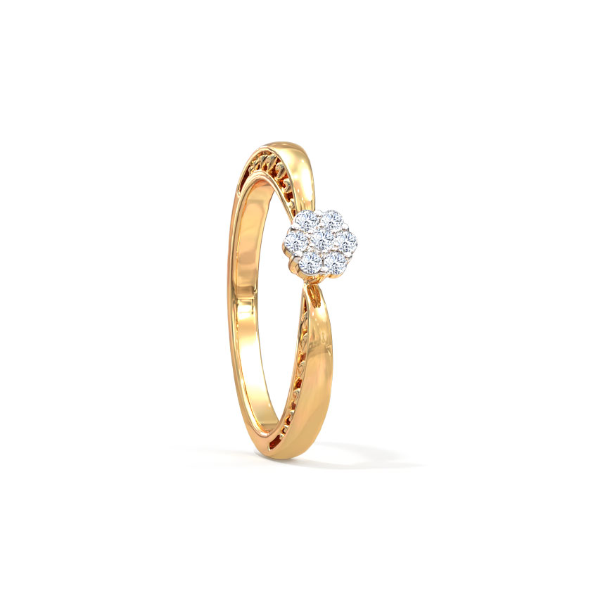 Yasmine Cluster Diamond Ring Yasmine Cluster Diamond Ring