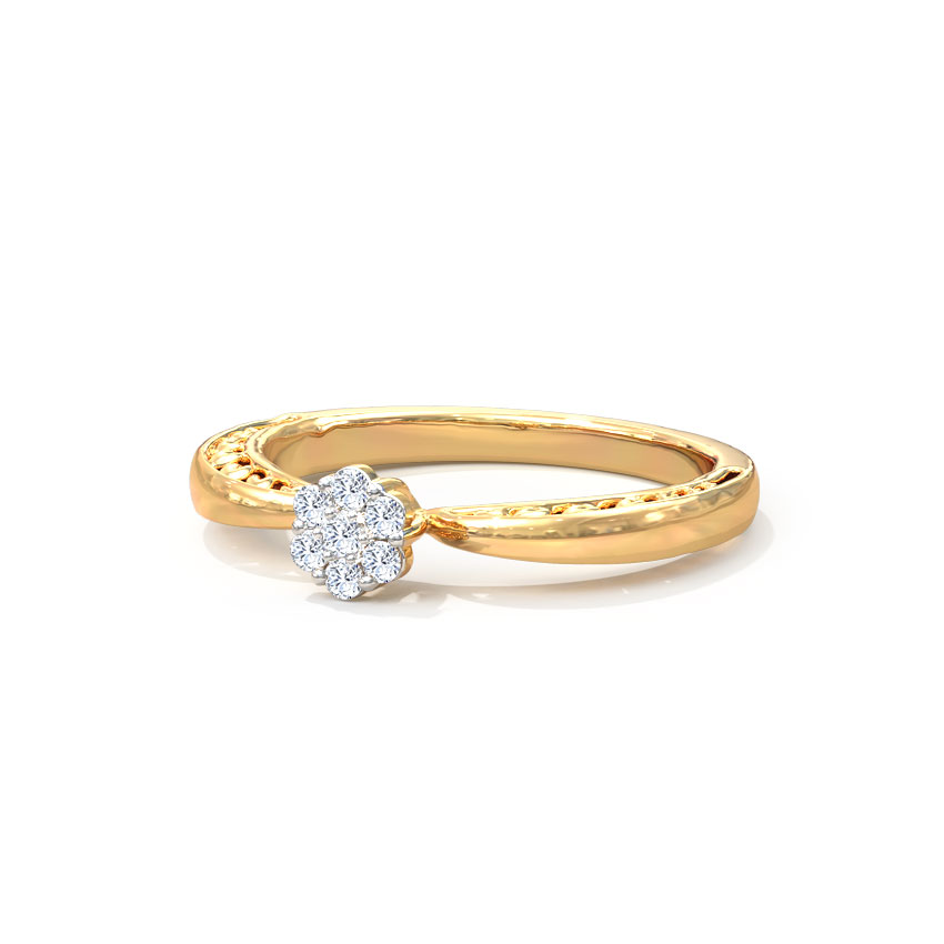 Yasmine Cluster Diamond Ring Yasmine Cluster Diamond Ring