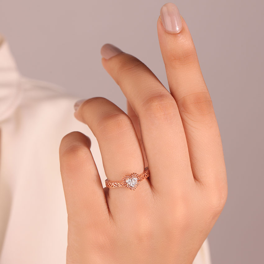 Adore Mesh Diamond Ring