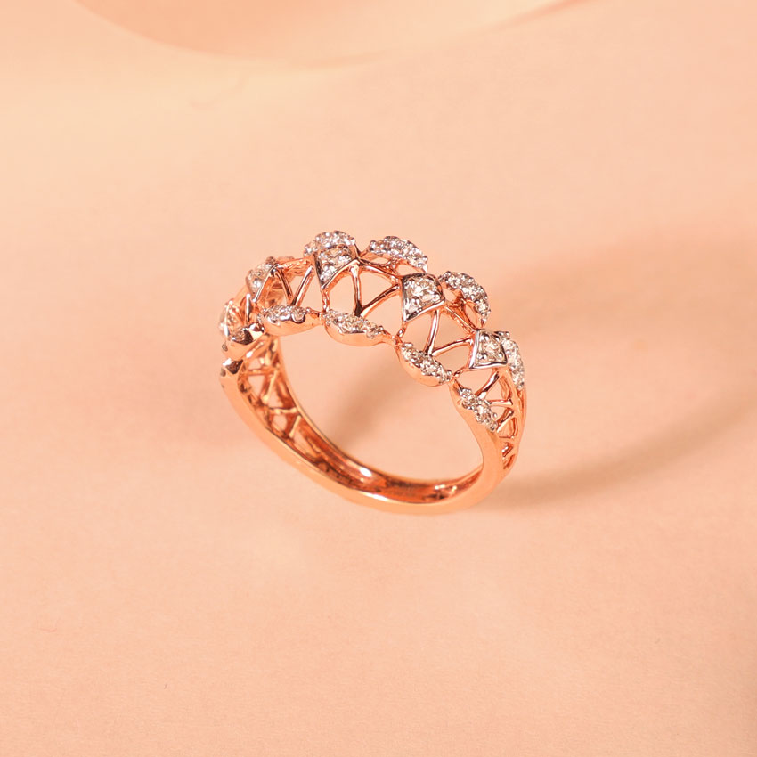 Abigail Dome Diamond Band Abigail Dome Diamond Band