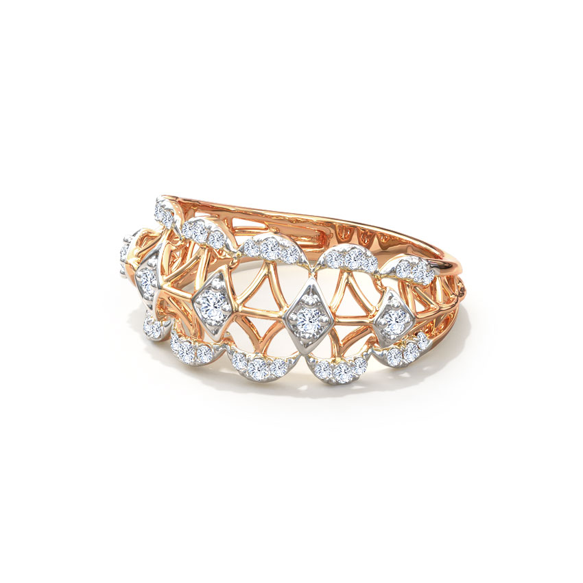 Abigail Dome Diamond Band Abigail Dome Diamond Band