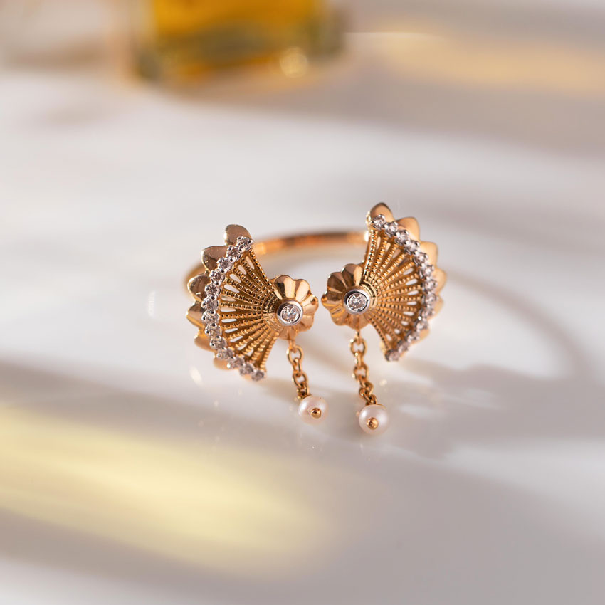 Diamond,Gemstone Rings 18 Karat Yellow Gold Soraya Gemstone Ring
