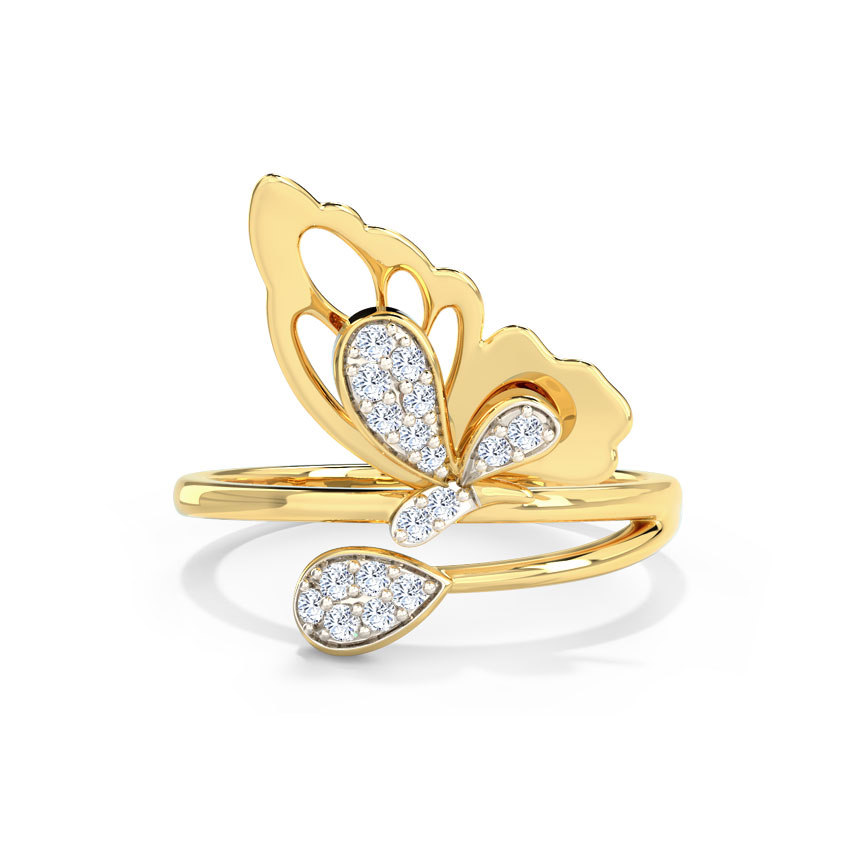 Dazzling Flutter Diamond Ring Dazzling Flutter Diamond Ring