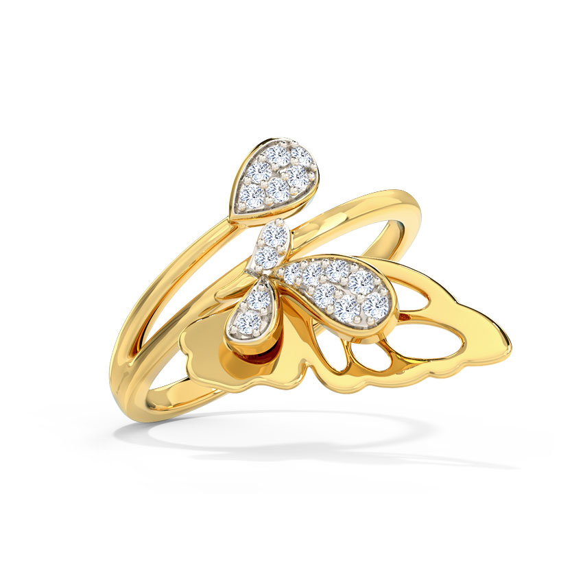 Dazzling Flutter Diamond Ring Dazzling Flutter Diamond Ring