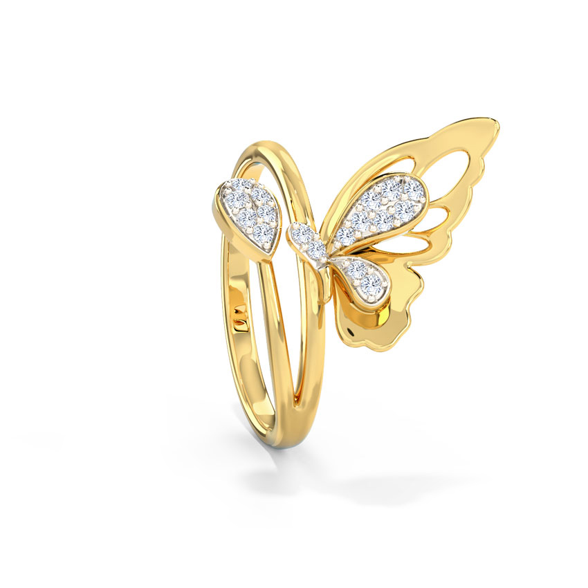 Dazzling Flutter Diamond Ring Dazzling Flutter Diamond Ring