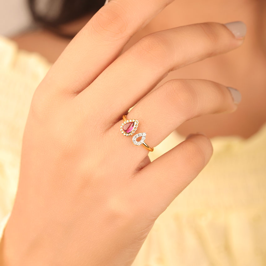 Scarlet Drop Diamond Ring Scarlet Drop Diamond Ring