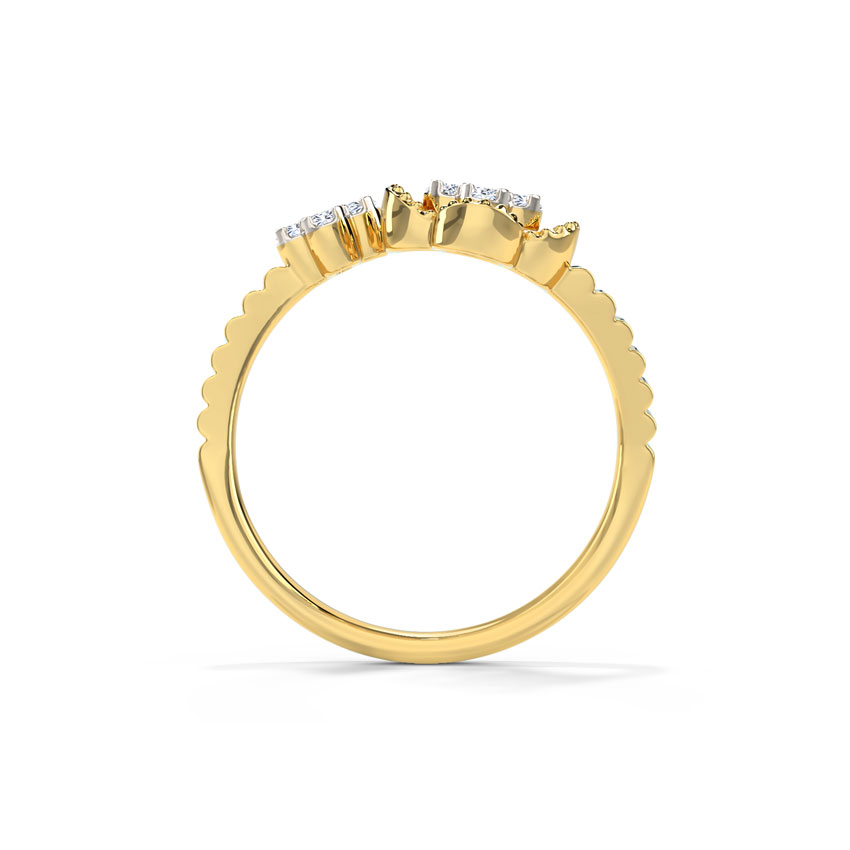 Ornate Clover Diamond Ring Ornate Clover Diamond Ring