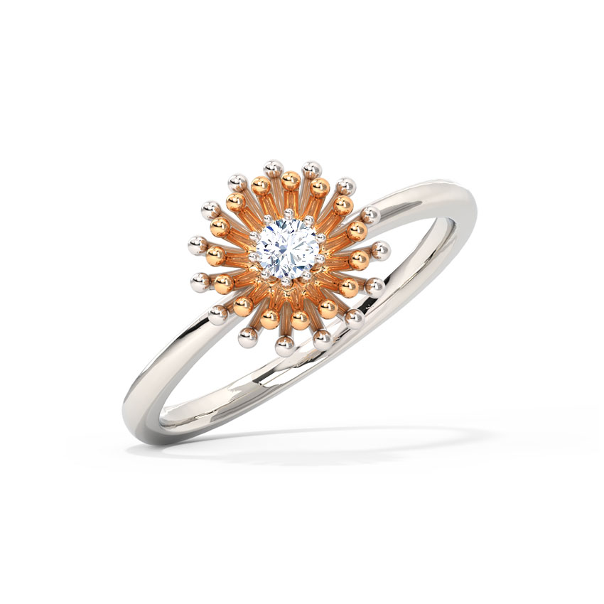 Sparkle Cluster Ring