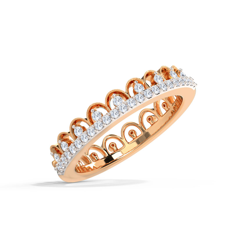 Meander Diamond Band