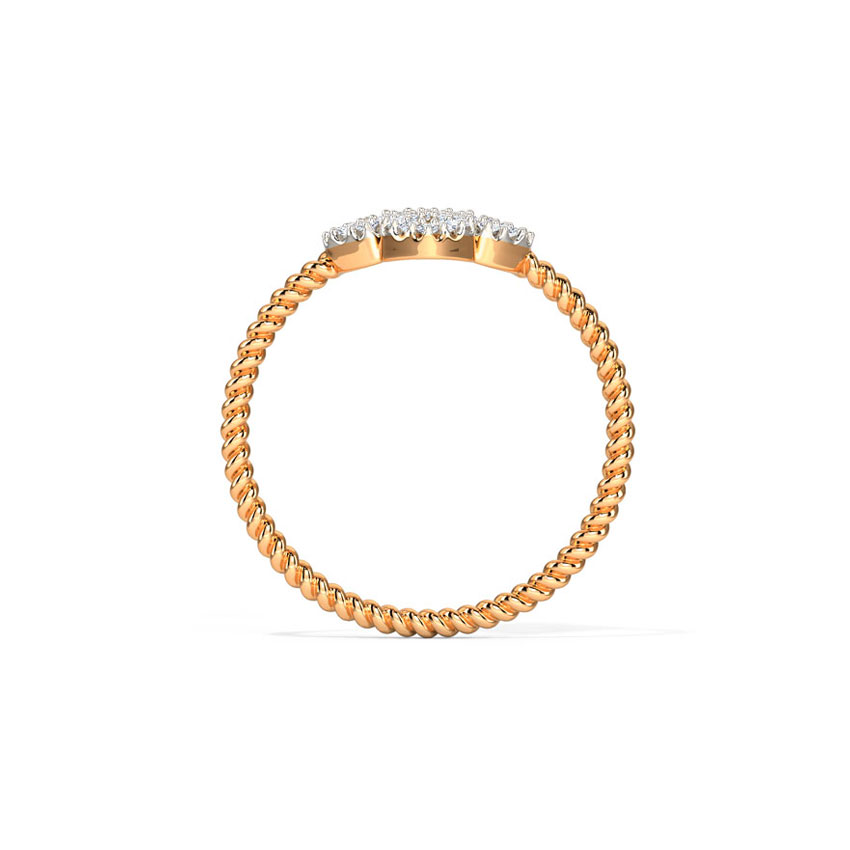 Glinting Bloom Diamond Ring