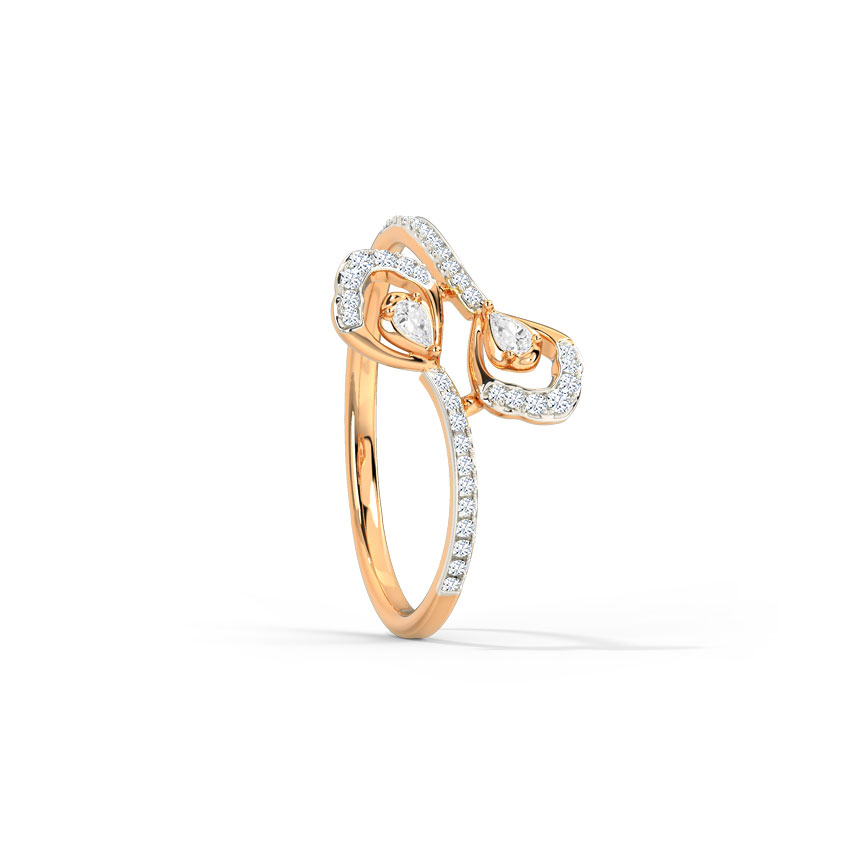 Aanya Entwined Diamond Ring