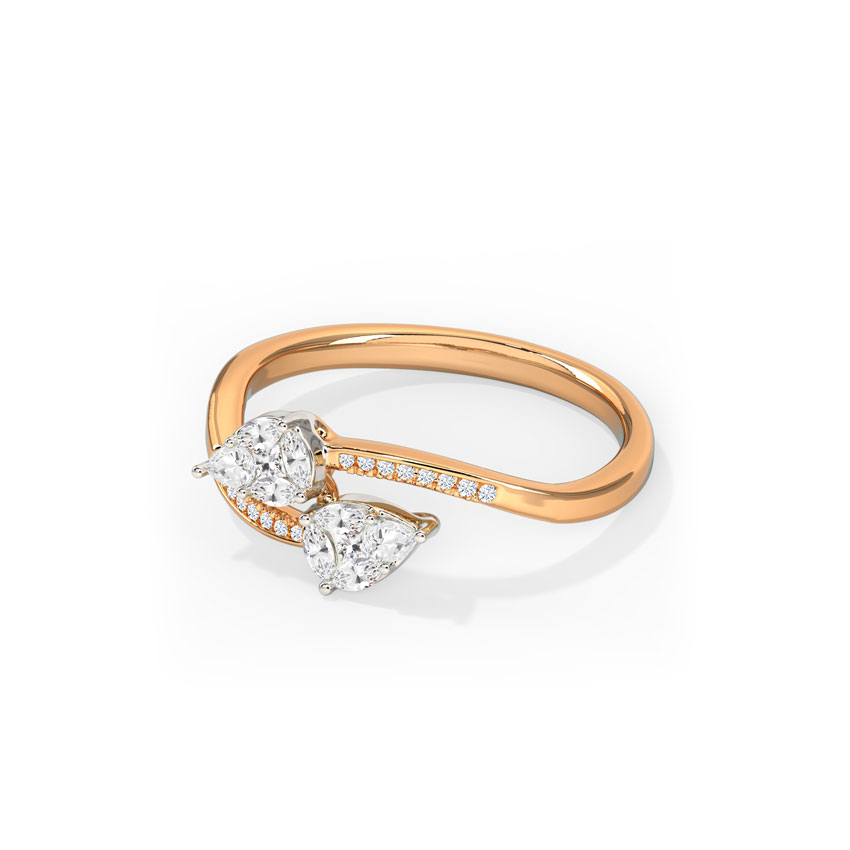 Winsome Drop Diamond Ring