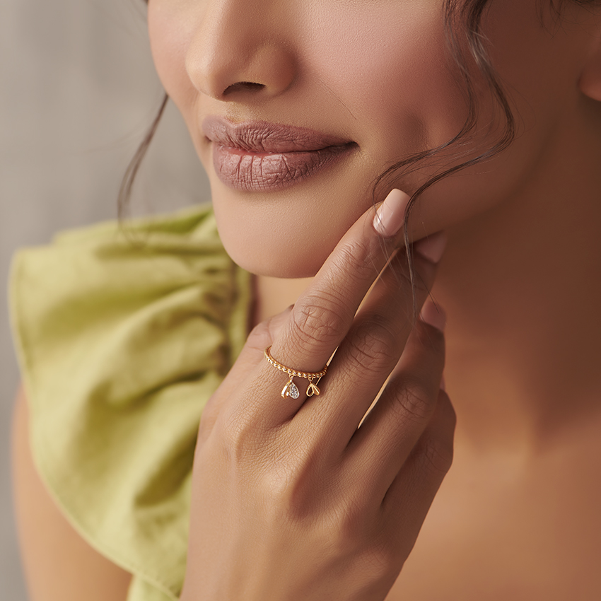 Joyous Hearts Diamond Ring