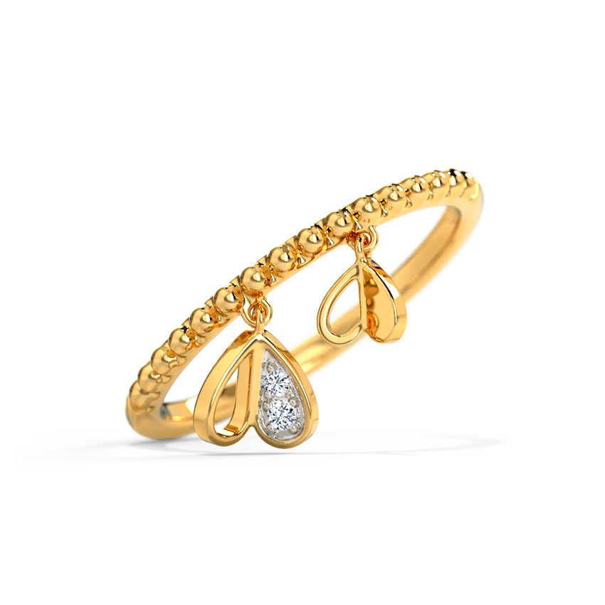 Joyous Hearts Diamond Ring