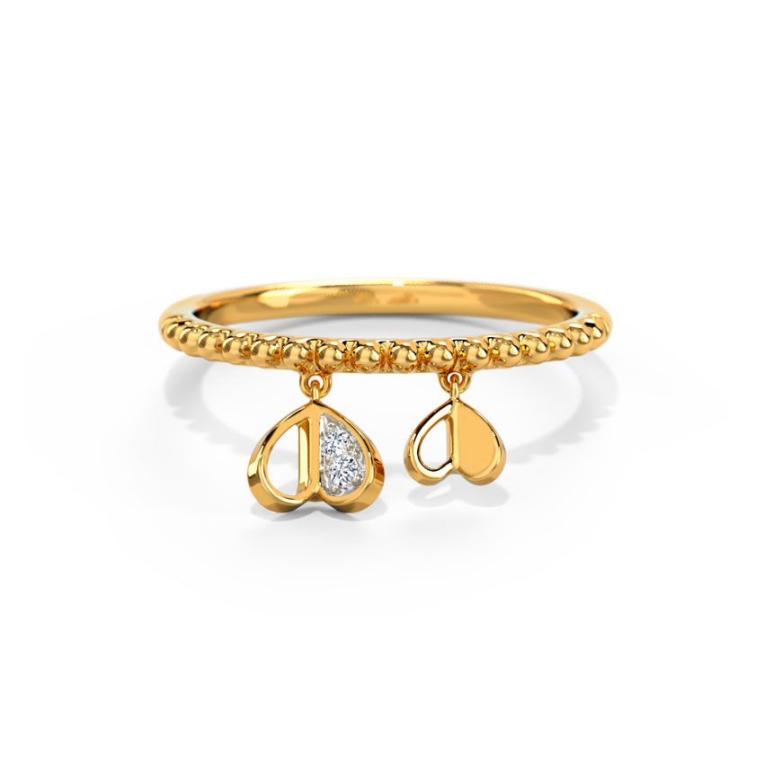 Joyous Hearts Diamond Ring