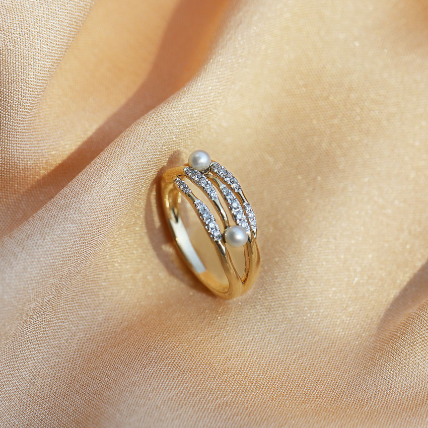 Beached Pearl Ring