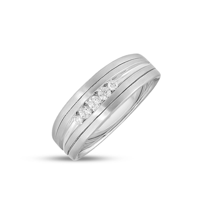 Aaron Diamond Band for Him
