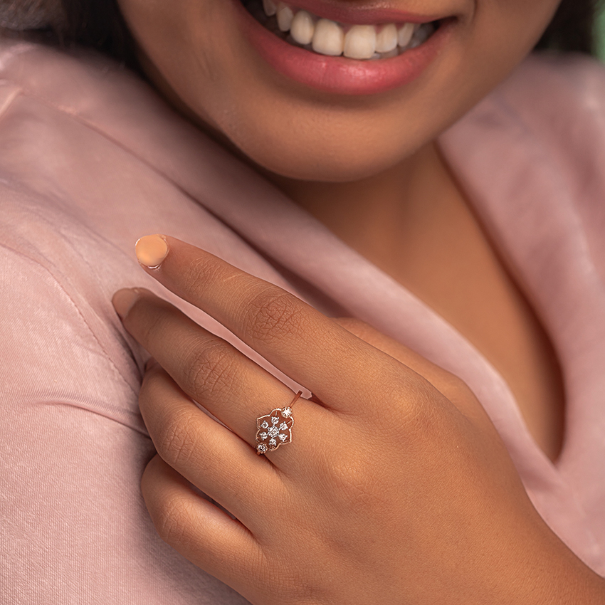 Adorn Miracle Plate Diamond Ring