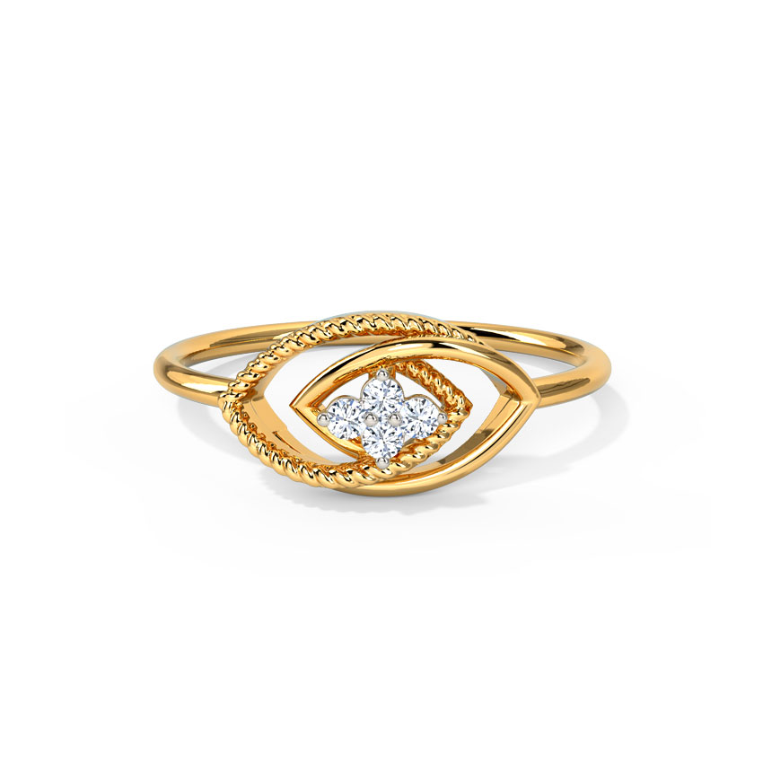 Diamond Rings 14 Karat Yellow Gold Claire Classic Diamond Ring