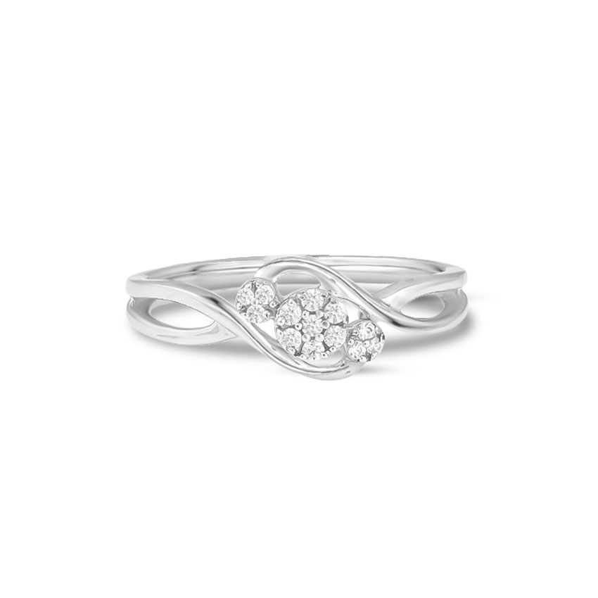 Diamond Rings 14 Karat White Gold Bliss Diamond Ring