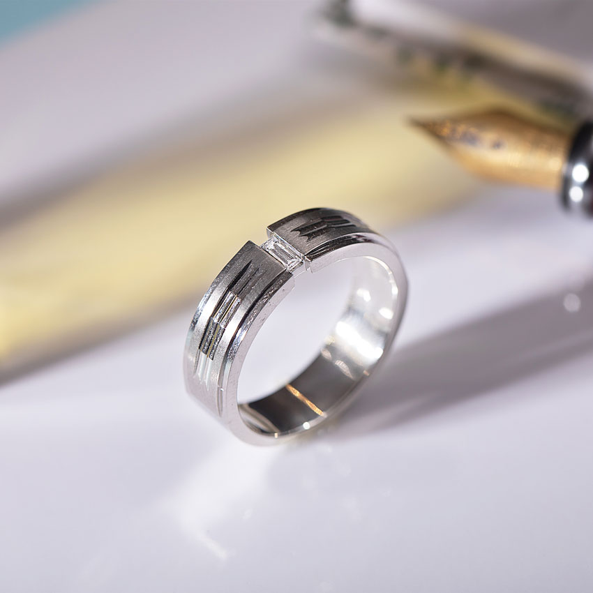 Otis Platinum Band for Men Otis Platinum Band for Men