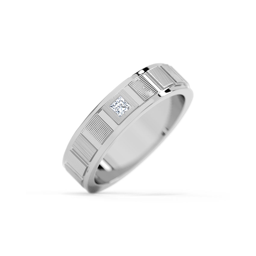 Wilson Platinum Band for Men