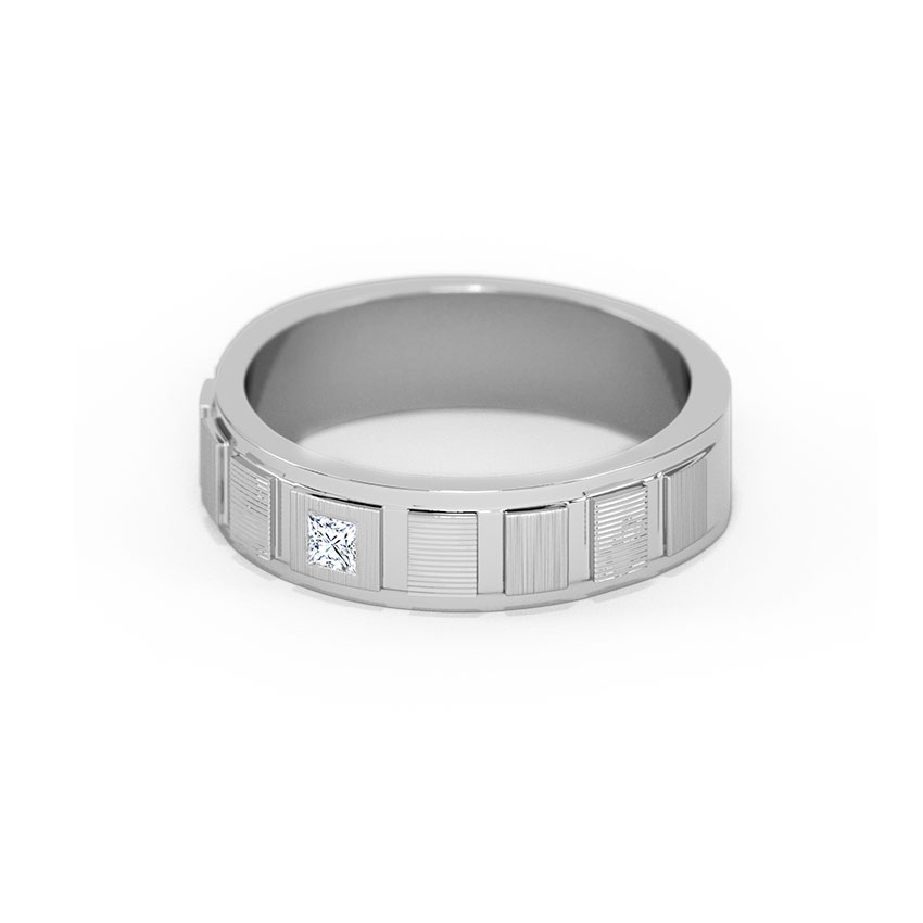 Wilson Platinum Band for Men