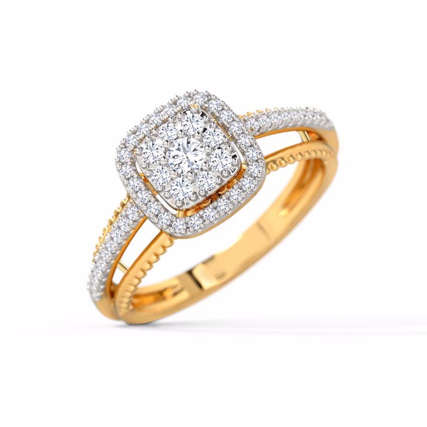 Diamond,Gemstone Rings 18 Karat Rose Gold Avon Gleaming Diamond Ring