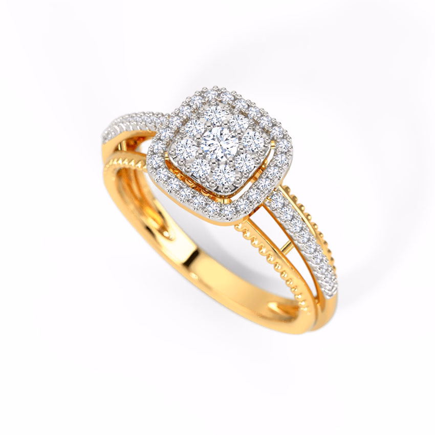 Diamond,Gemstone Rings 18 Karat Rose Gold Avon Gleaming Diamond Ring