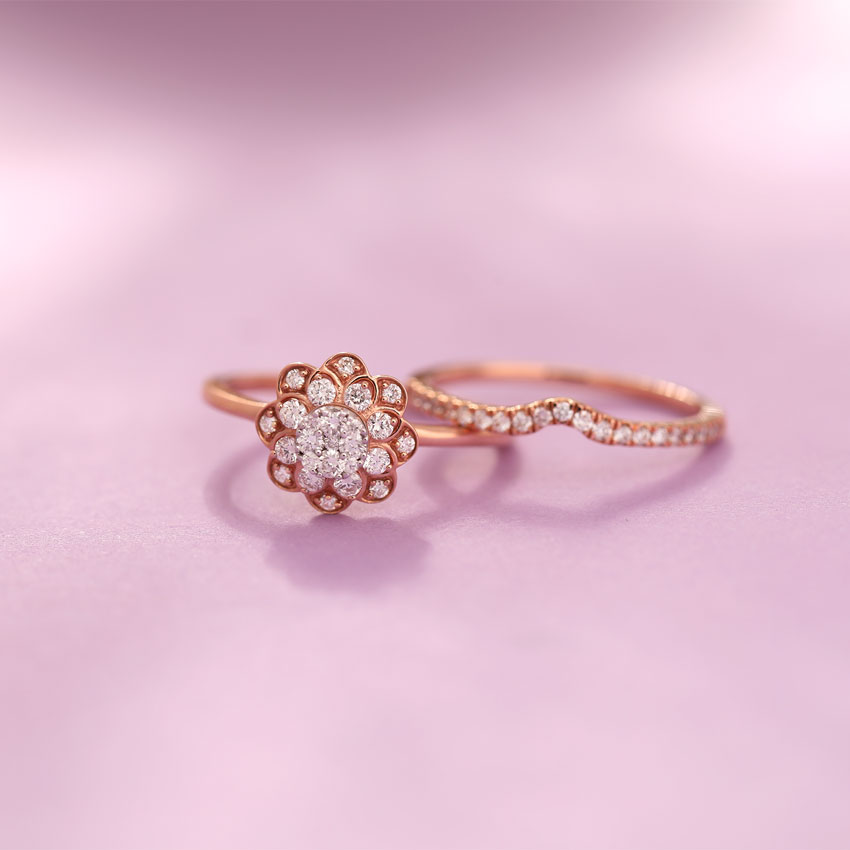 Soosan Diamond Bridal Ring Set