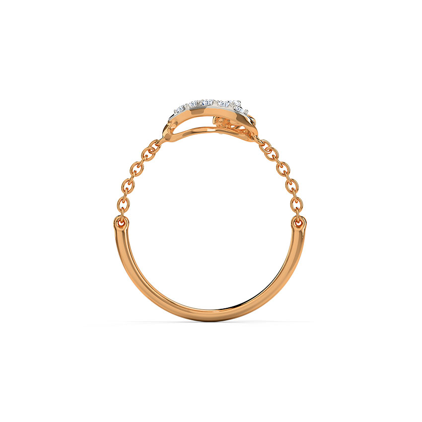 Refined Infinity Diamond Ring