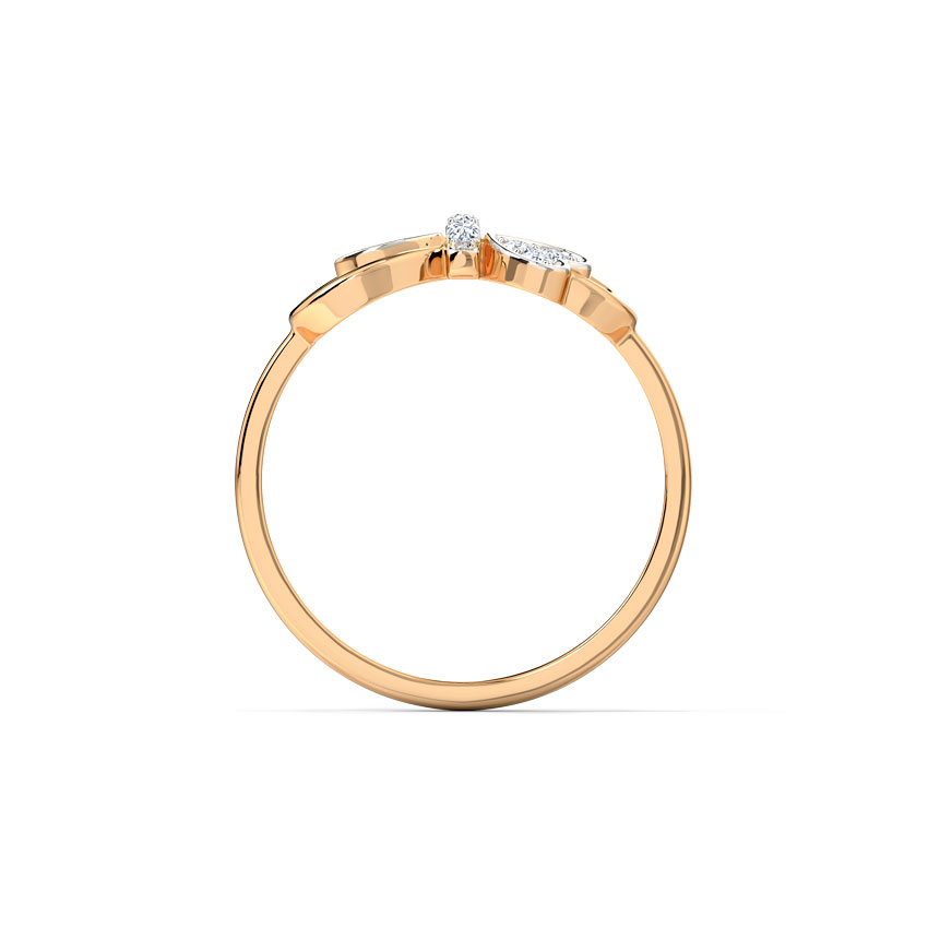 Gliding Diamond Heart Ring Gliding Diamond Heart Ring