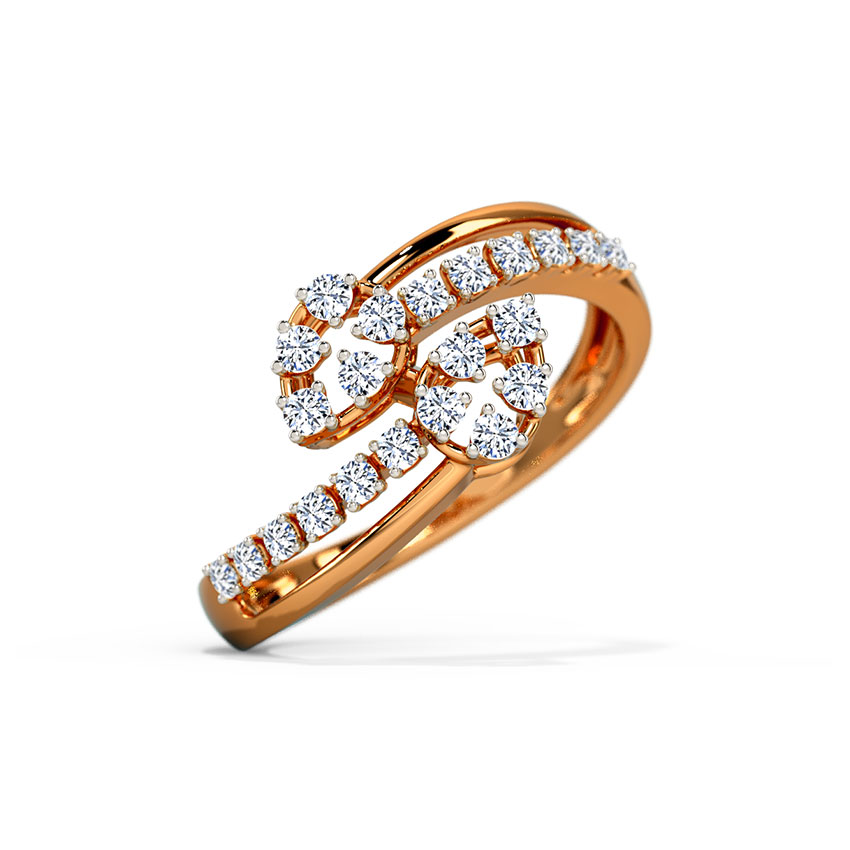 Pear Crossing Diamond Ring Pear Crossing Diamond Ring