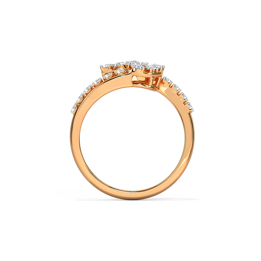 Pear Crossing Diamond Ring Pear Crossing Diamond Ring