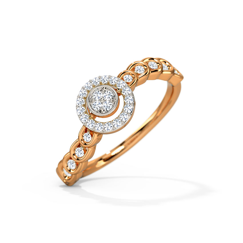 Freniya Halo Diamond Ring Freniya Halo Diamond Ring