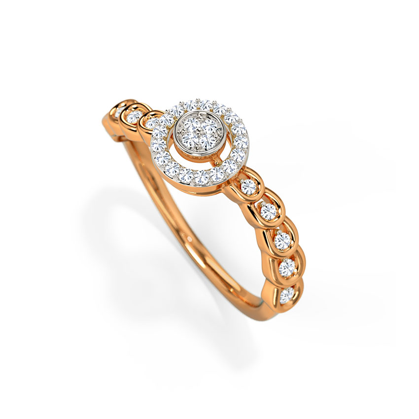 Freniya Halo Diamond Ring Freniya Halo Diamond Ring