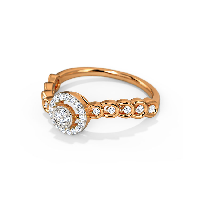 Freniya Halo Diamond Ring Freniya Halo Diamond Ring