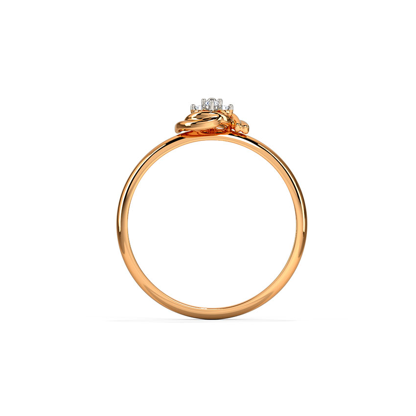 Buy Saanvi Swirl Diamond Ring Online | CaratLane