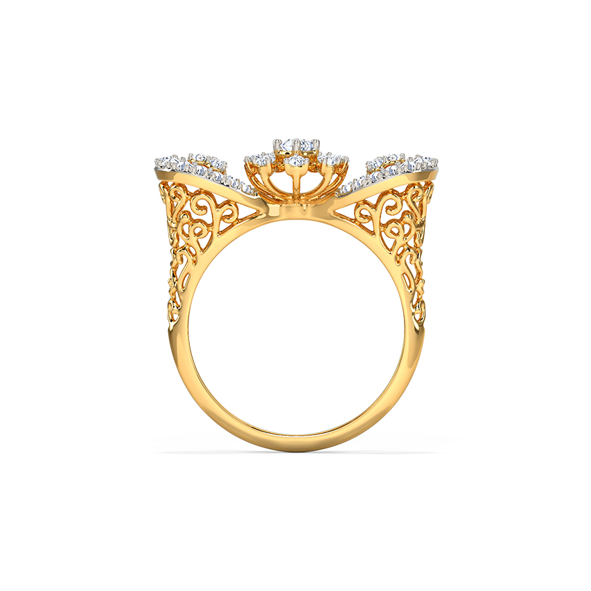 Tri Diamond Ring Tri Diamond Ring