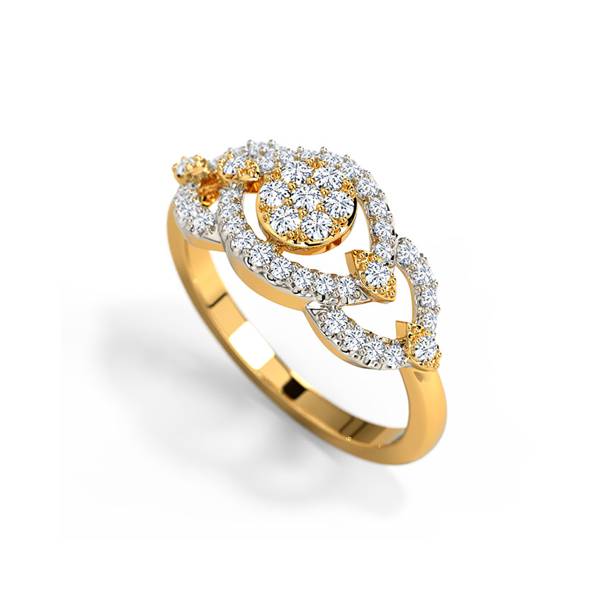 Sunshine Yellow Diamond Ring