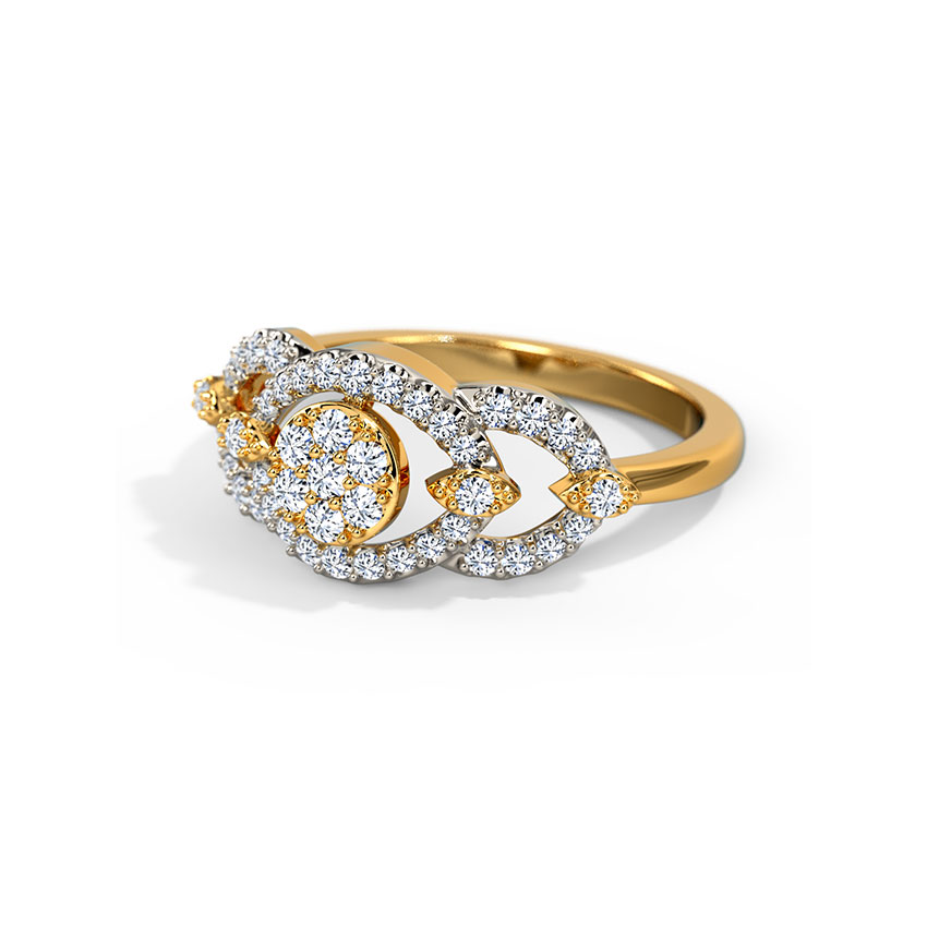 Sunshine Yellow Diamond Ring