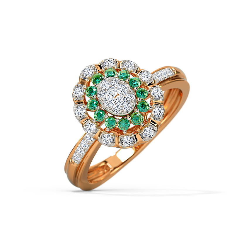 Glamor Circlet Gemstone Ring