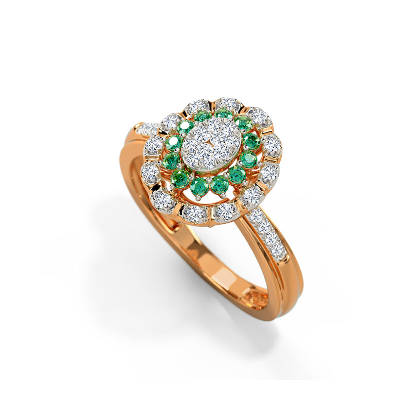 Glamor Circlet Gemstone Ring