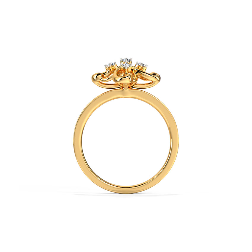 Buy Blazing Bloom Diamond Ring Online CaratLane