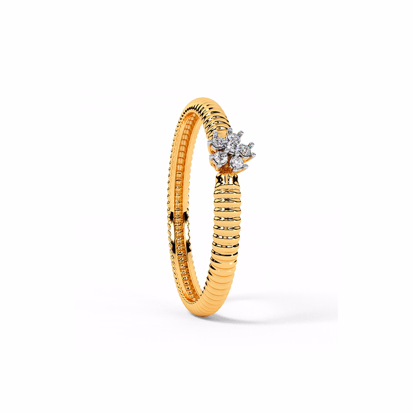 Diamond Rings 14 Karat Yellow Gold Natalia Diamond Ring