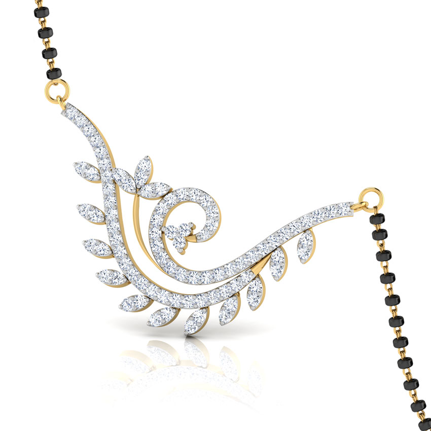 Yesa Swirl Mangalsutra
