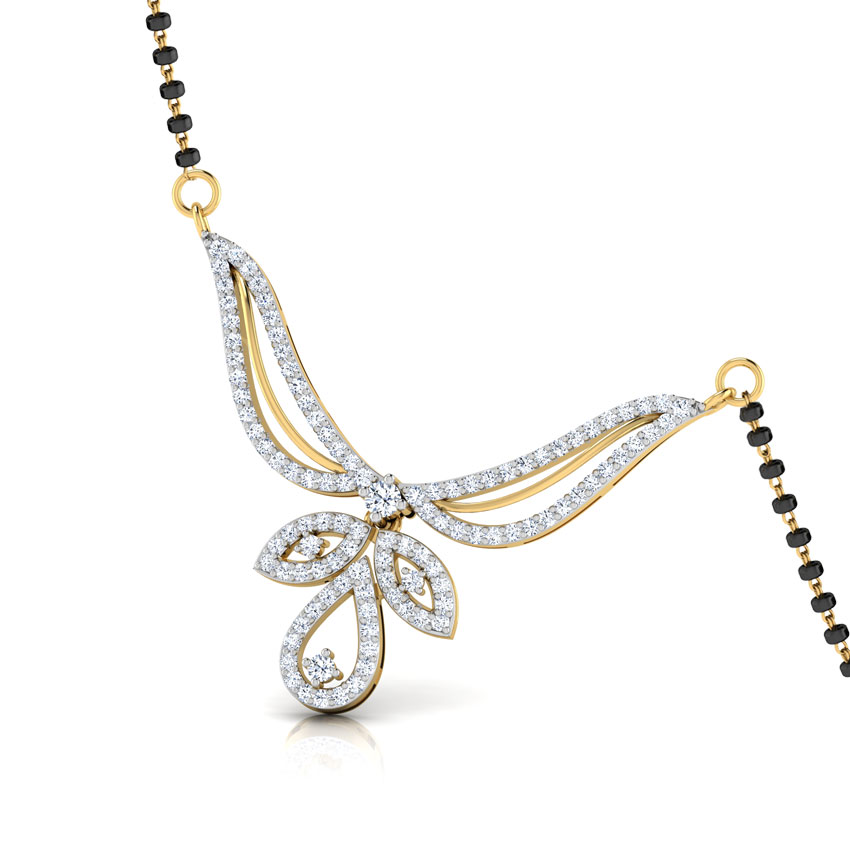 Yara Leaf Drop Mangalsutra