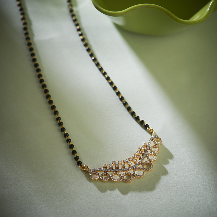 Tanaya Diamond Mangalsutra